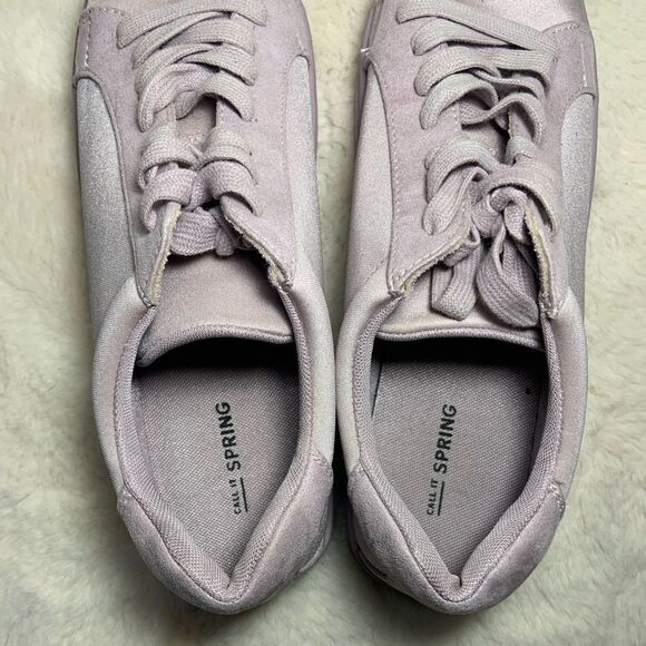 ⭐️Call it spring womans size 7 purple sneakers - Picture 3 of 4
